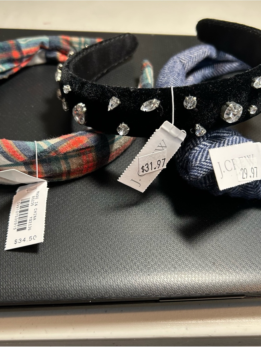 J. Crew Headbands Set of Three NWT
